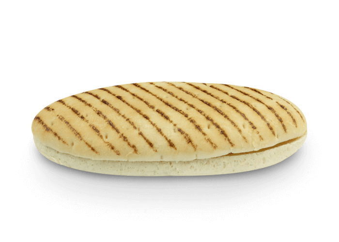 Base crème fraîche, mozzarella, kebab.